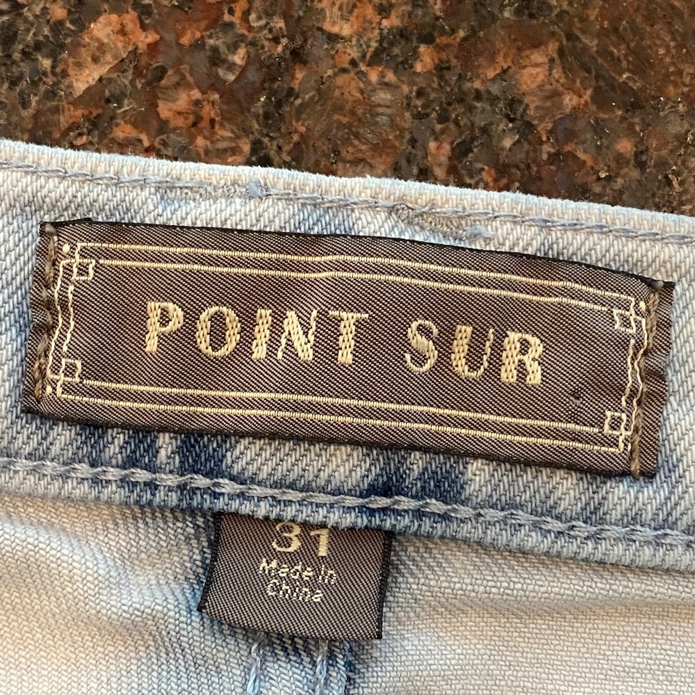 Point Sur for JCrew Shoreditch Straight Light Wash 31